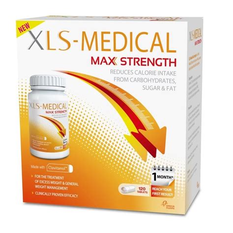 xls medical max strength|XLS Medical Max Strength 120 Tablets